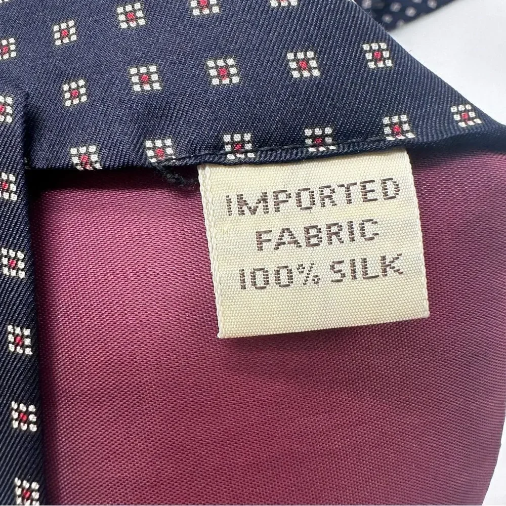 Andhurst Mens‎ 100% Silk Tie Necktie,Navy Blue tie,business tie,silk tie